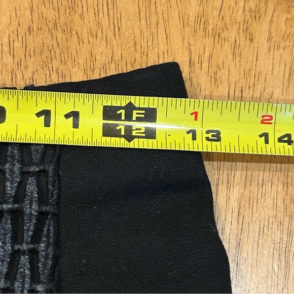 Roland Mouret for Banana Republic Black Woven Pencil Skirt 2 - Picture 8 of 10